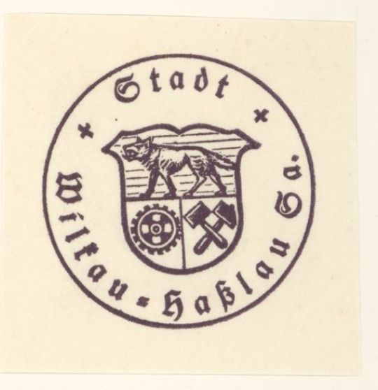 Behördenstempel aus Wilkau-Haßlau