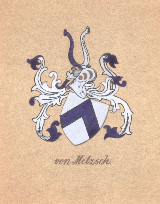 Wappen der Famile von Metzsch