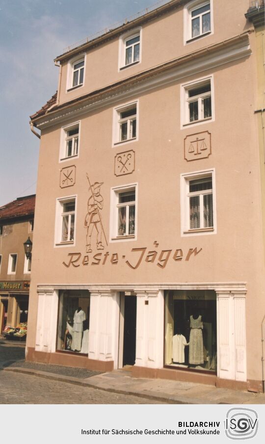 Fassade in Bischofswerda