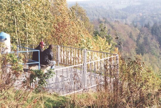 Aussichtspunkt an der Talsperre Bad Gottleuba