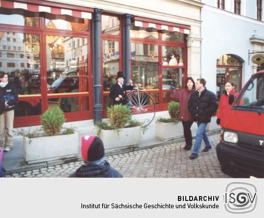 Weihnachtsmarkt auf dem Markt in Pirna