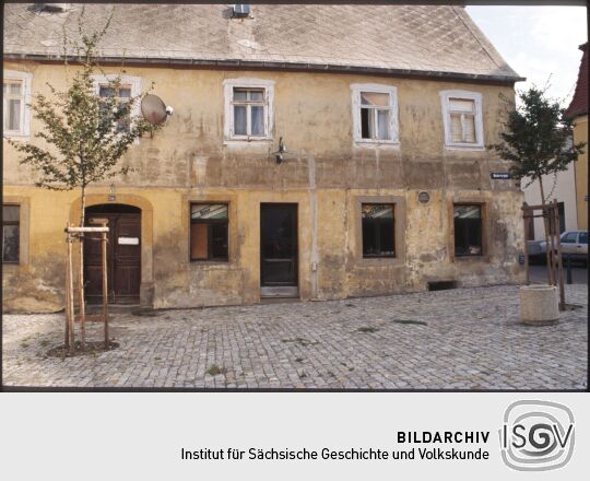 Gebäude am Niedertorplatz in Dippoldiswalde