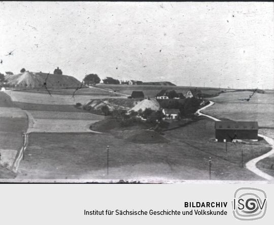 Blick zu den Gruben Schindler und Daniel in Neustädtel