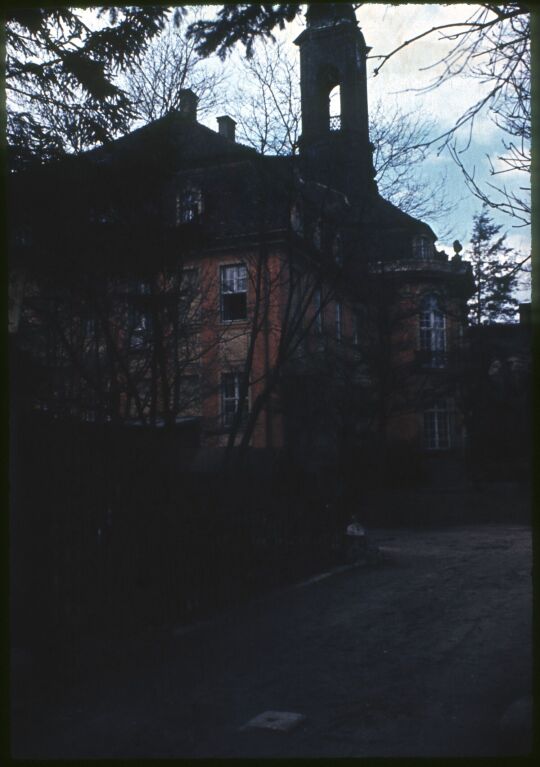 Parkseite des Schlosses Reinhardtsgrimma