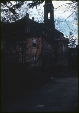 Bild: Parkseite des Schlosses Reinhardtsgrimma