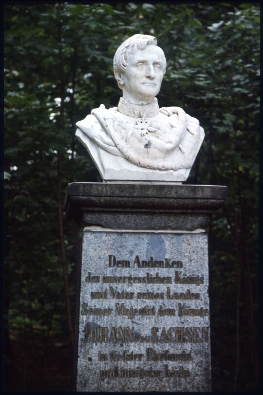 Denkmal für König Johann von Sachsen auf der Festung Königstein