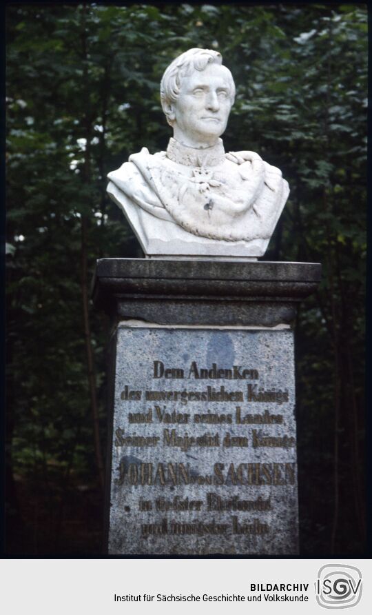 Denkmal für König Johann von Sachsen auf der Festung Königstein