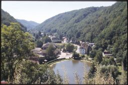 Bild: Blick auf den Schlossteich in Tharandt