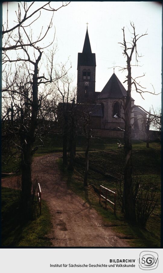 Blick zur Kirche in Fürstenau