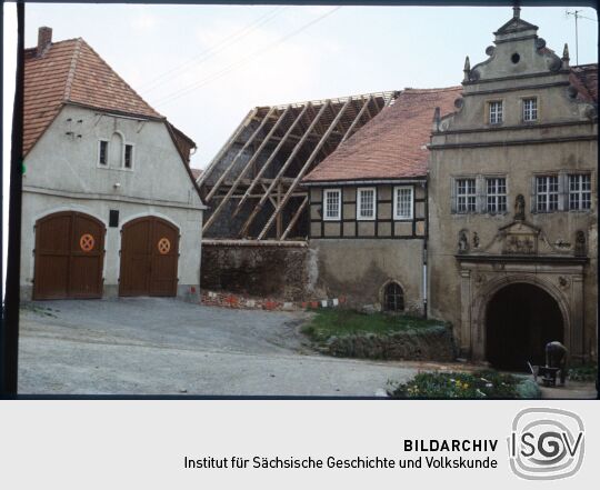Torgebäude des Schlosses Lauenstein
