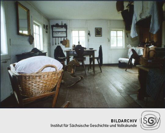 Freilichtmuseum Seiffen, Wohnstube im Erzgebirge