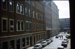 Bild: Blick durch den Obergraben zur Hauptstraße in der Dresdner Neustadt