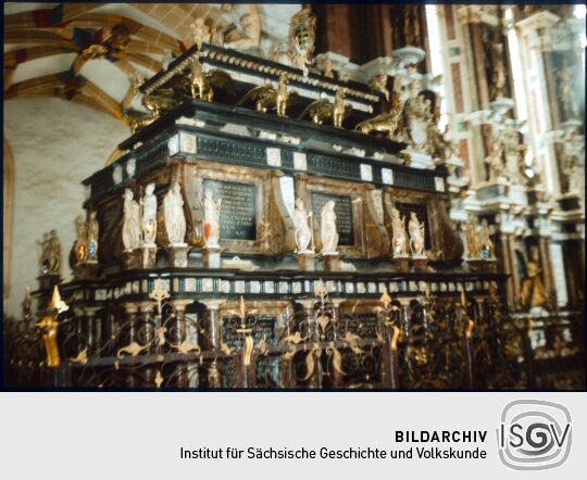 Moritzmonument im Freiberger Dom