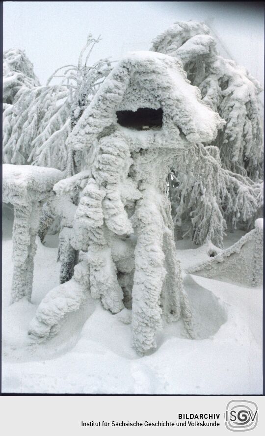 Vereistes Objekt in Georgenfeld