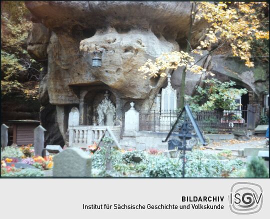 Friedhof auf dem Berg Oybin