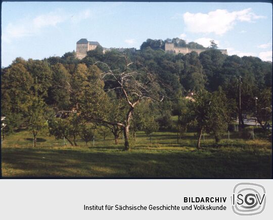 Blick zur Festung Königstein