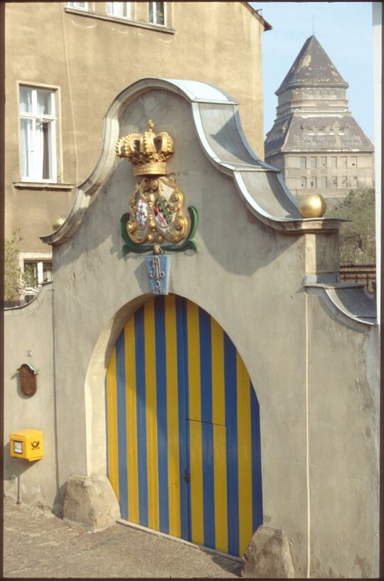 Tor der ehemaligen Posthalterei  in Wurzen