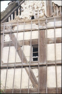 Bild: Bauschäden an einem Fachwerkgebäude in Hirschfeld