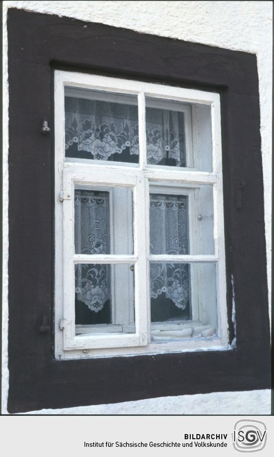 Fenster eines Gebäudes in Lauenstein