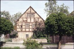 Bild: Fachwerkgebäude in Hirschfeld mit Bauschäden