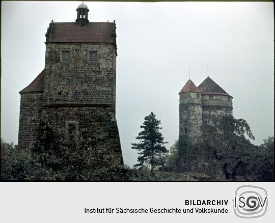 Türme von Burg Stolpen