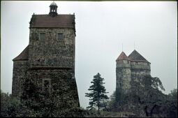 Bild: Türme von Burg Stolpen
