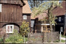 Bild: Umgebindehaus in Obercunnersdorf 1986