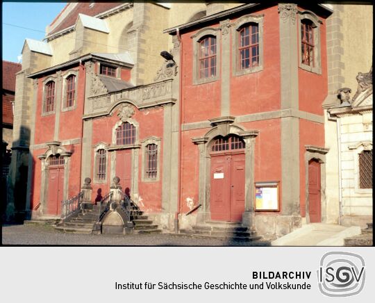 Barock Logenabauten an der Klosterkirche St. Petri und Pauli in Zittau 1987