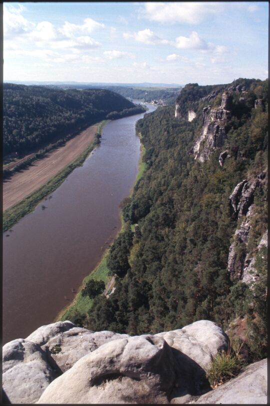 Landschaftsansicht in der Sächsischen Schweiz
