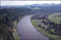 Bild: Landschaftsansicht in der Sächsischen Schweiz