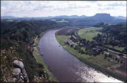 Bild: Landschaftsansicht in der Sächsischen Schweiz
