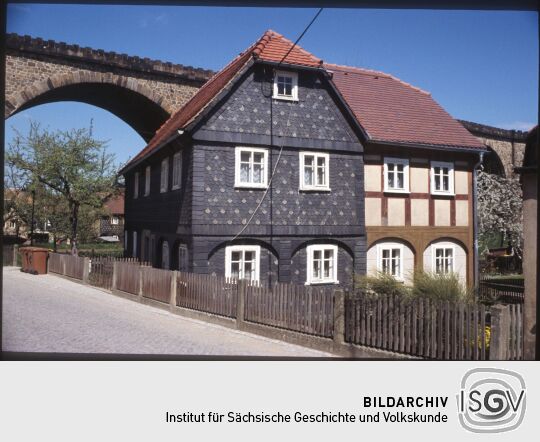 Viadukt an der Bahnstrecke Löbau-Zittau