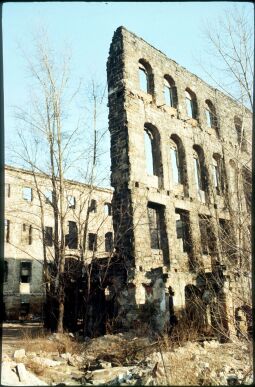 Ruinen des Taschenbergpalais in Dresden 1986