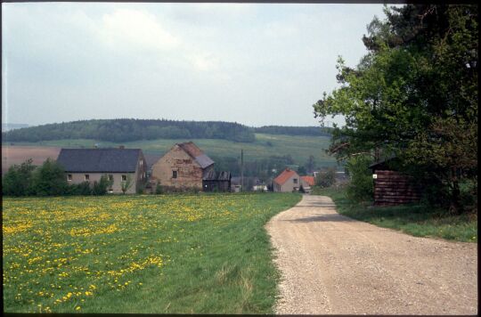Landschaftsansicht bei Hennersdorf