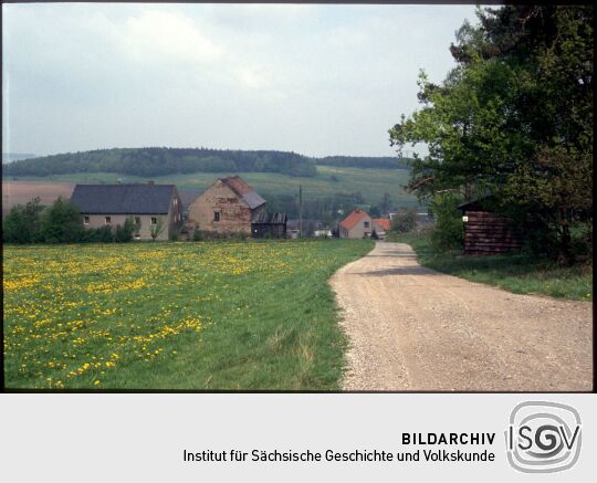 Landschaftsansicht bei Hennersdorf