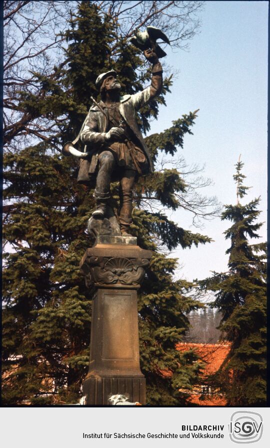 Falknerbrunnen Lauenstein 1976