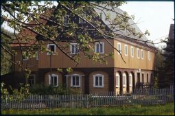 Bild: Umgebindehaus in Johnsdorf 1980