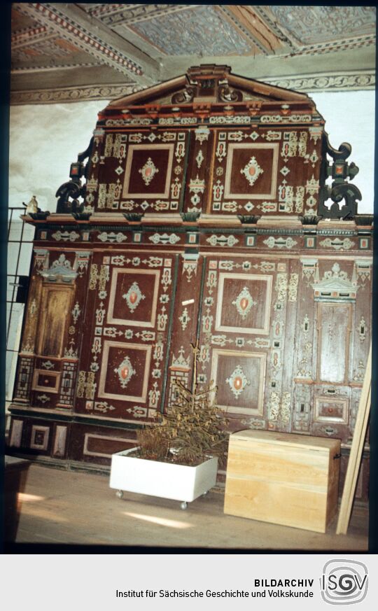 Innenansicht des Schlosses in Lauenstein