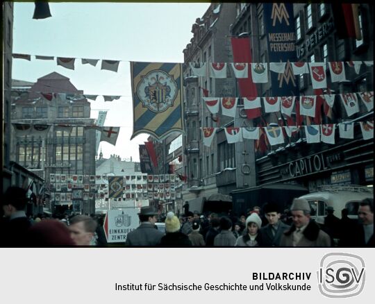 Petersstraße Leipzig zur Messe