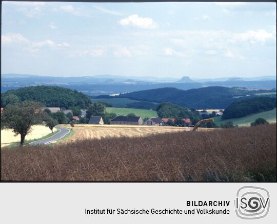 Landschaftsansicht bei Maxen