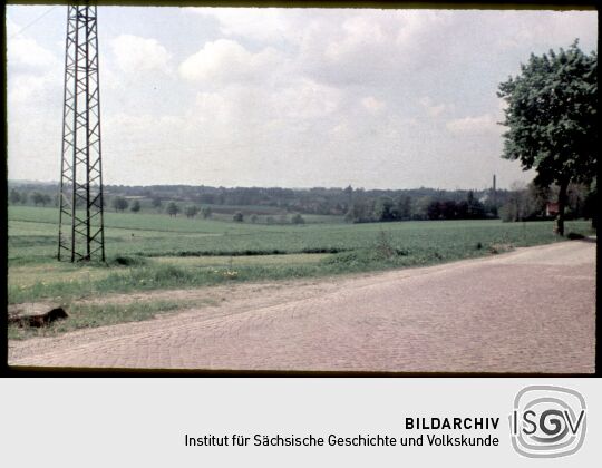 Landschaftsansicht in Westsachsen