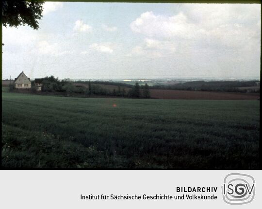 Blick auf die Landschaft bei Rabenstein