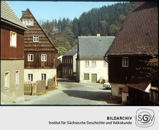 Ortsansicht von Geising 1974