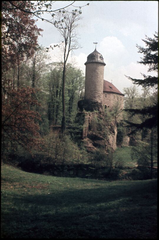 Blick zur Burg Rabenstein 1962