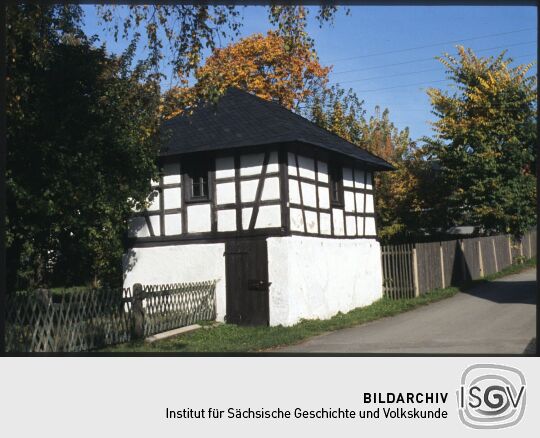 Fachwerkgebäude in Sachsgrün