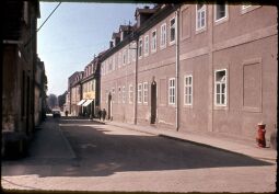 Ansicht der Löbauer Straße Herrnhut