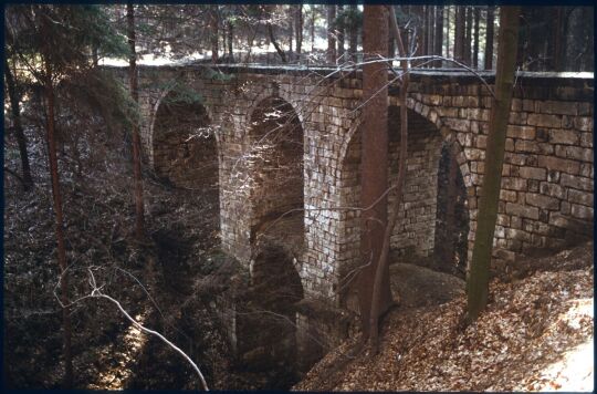 Hohe Brücken über den Bonnewitzbach