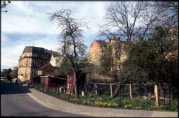 Bild: Gärten in der Wasserstraße in Radeberg 1986