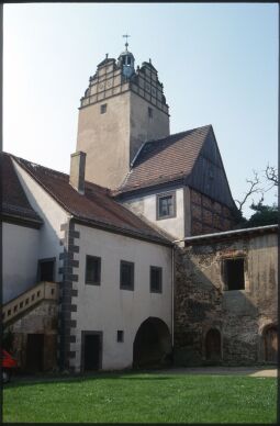 Bild: Schloss Strehla 1992