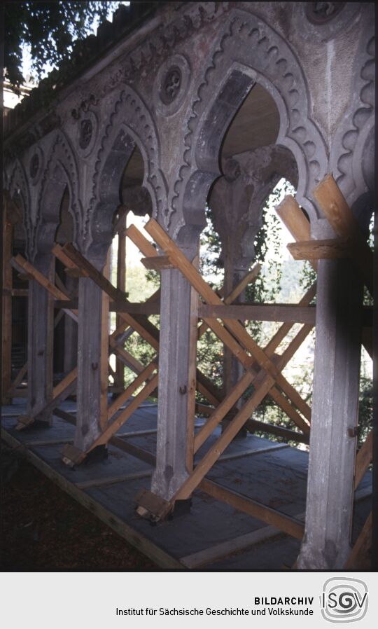 Arkaden am Schloss Tharandt